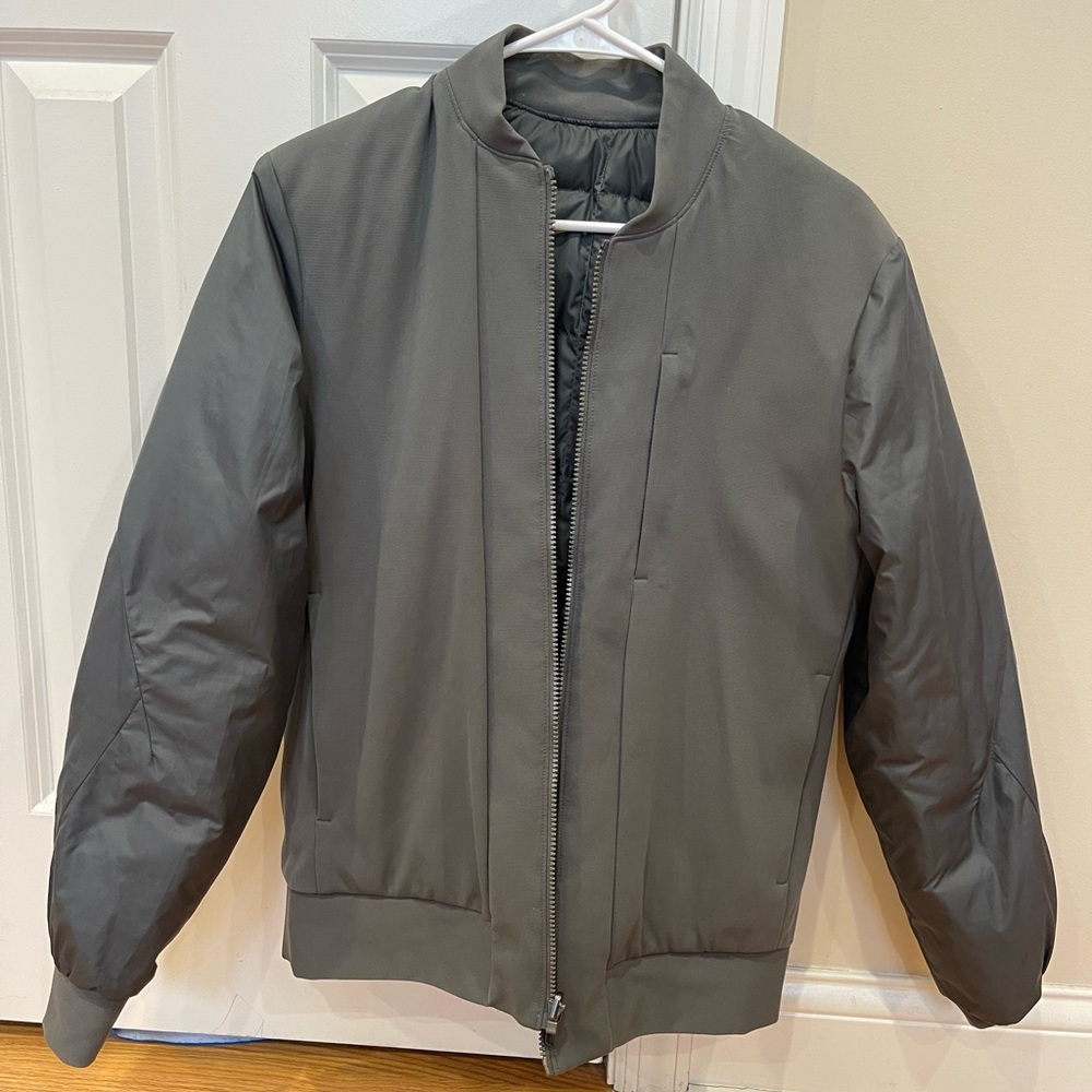 Lululemon Switch Over Bomber Jacket Cotton Blend